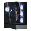 PC skriňa Zalman P40 Prism Plus Midi Tower čierna