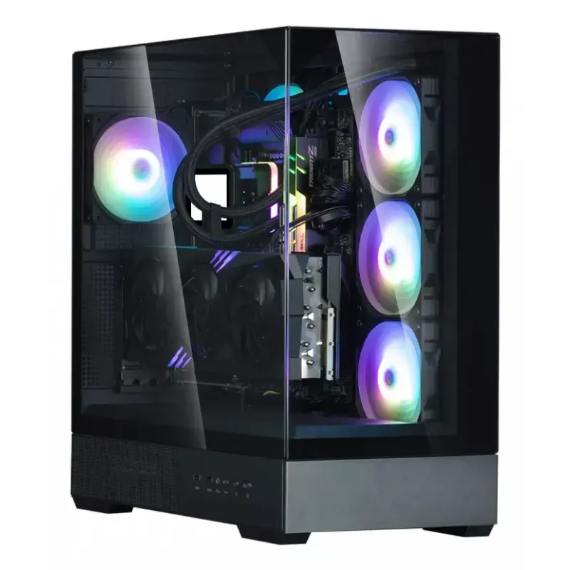 PC skriňa Zalman P40 Prism Plus Midi Tower čierna