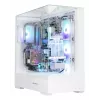 PC skriňa Zalman P40 Prism Plus biela Midi Tower