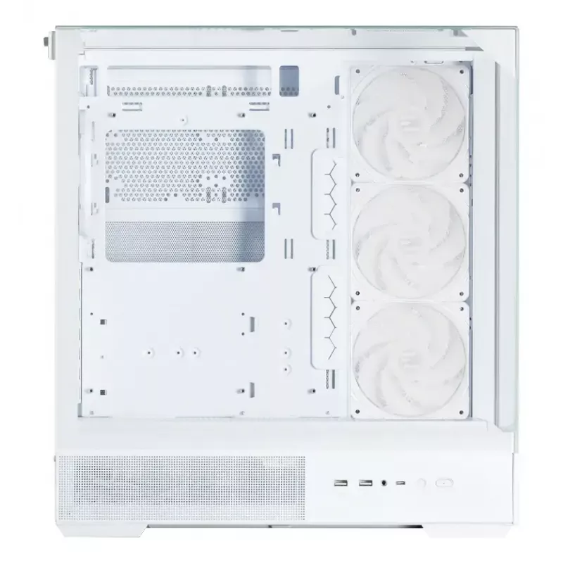 PC skriňa Zalman P40 Prism Plus biela Midi Tower