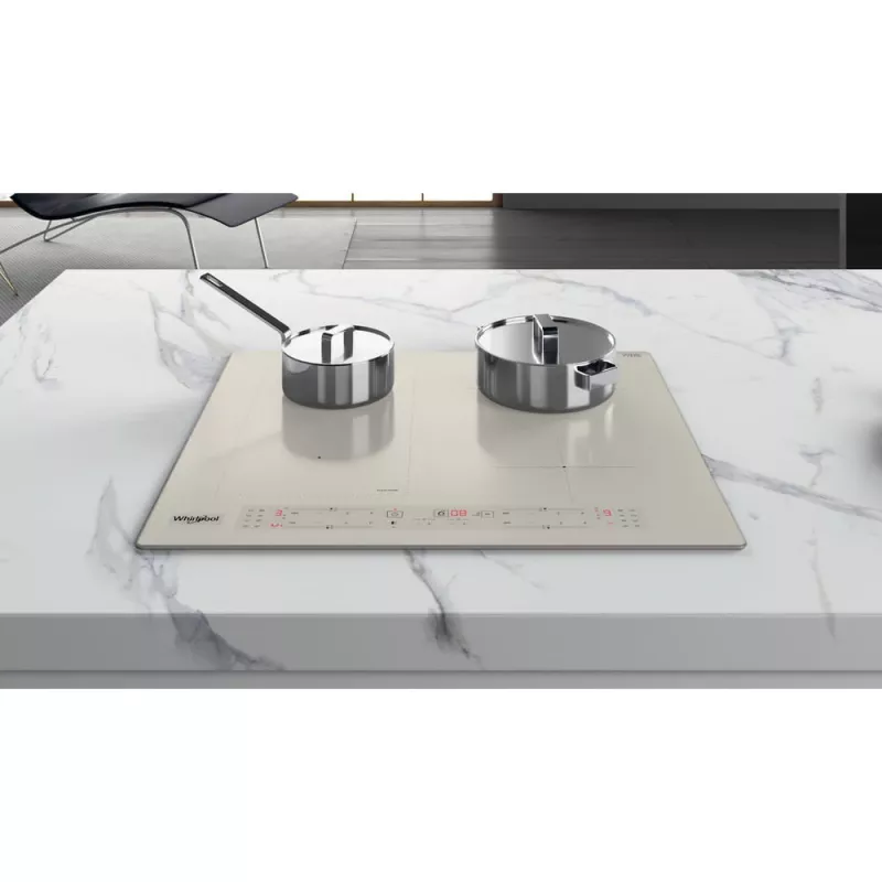 Whirlpool WLB6860NE/S strieborná vstavaná indukčná varná doska 4 zóny