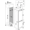 Whirlpool WHC18 T322 vstavaná chladnička 250 L