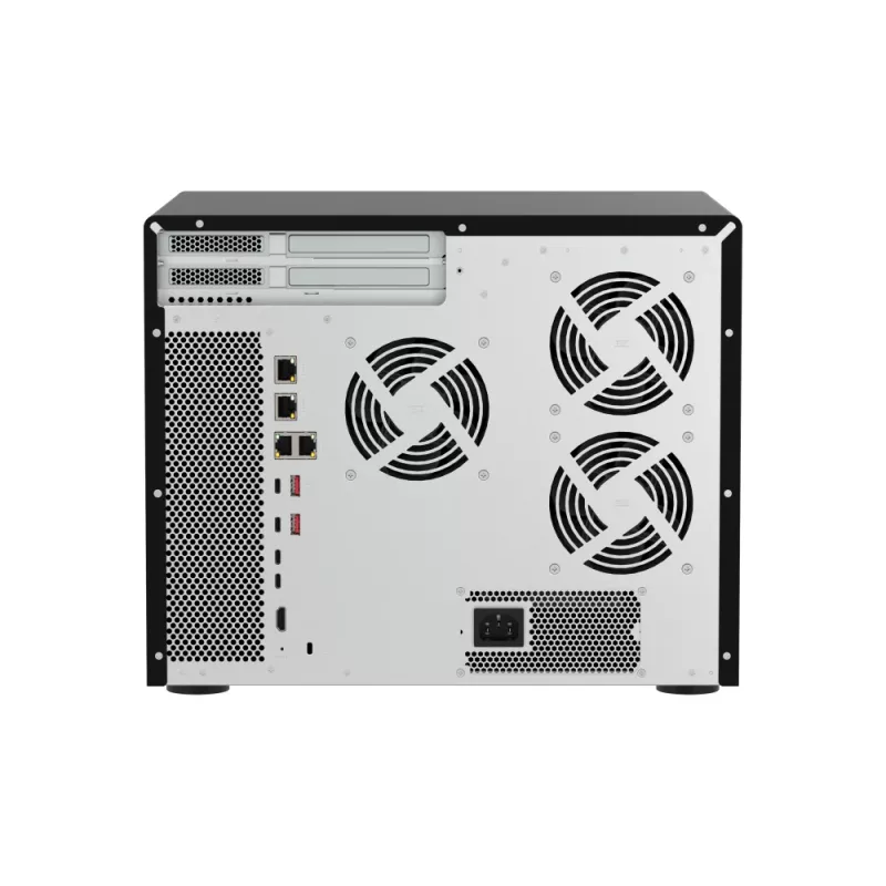 QNAP TVS-AIH1688ATX-U7-32G NAS/úložný server Tower 32 GB DDR5 0 TB QuTS hero Black