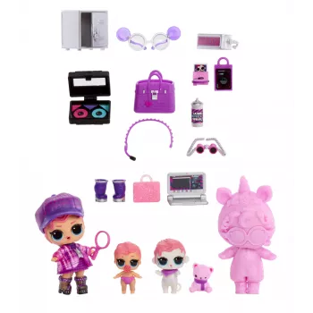 Mini bábika L.O.L. Surprise! Eye Spy Ultimate Unboxing viacfarebná