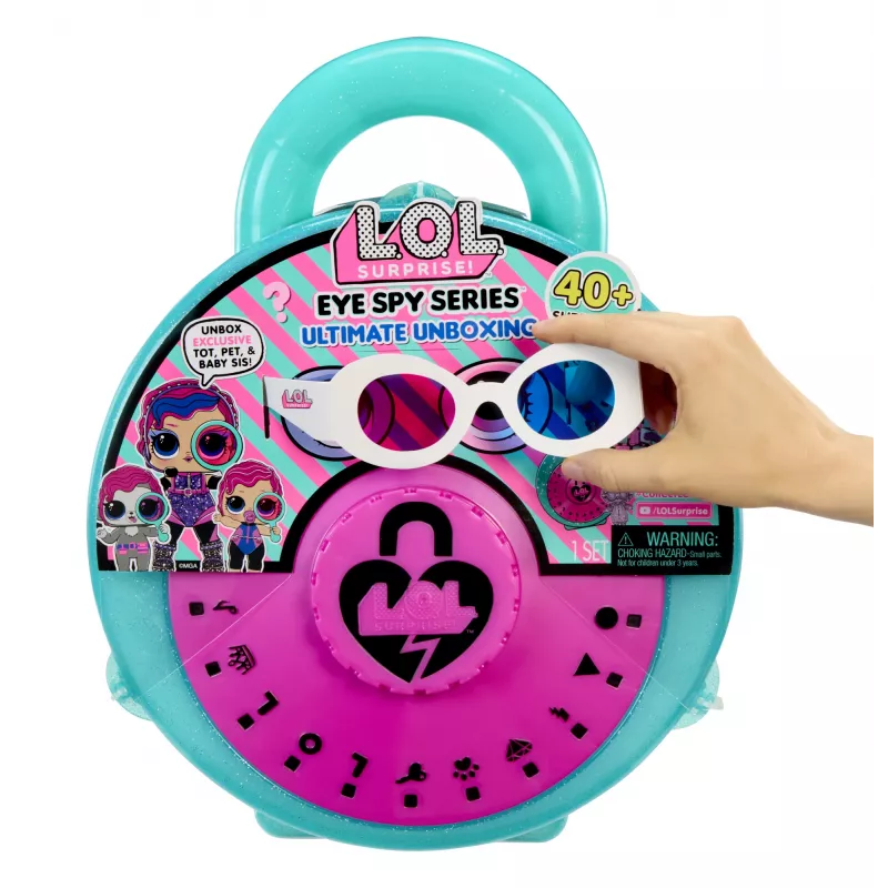 Mini bábika L.O.L. Surprise! Eye Spy Ultimate Unboxing viacfarebná