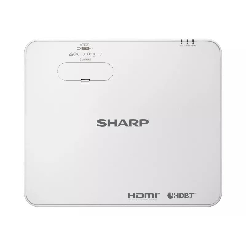 Sharp P621U Standard-Throw projektor 6200 ANSI lumenov 3LCD WUXGA (1920x1200) biely