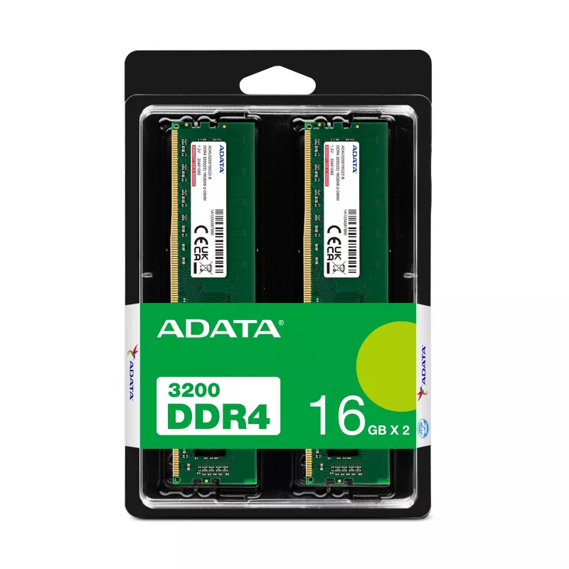 Pamäťový modul ADATA AD4U320016G22-DTGN 32 GB (2 x 16 GB) DDR4 3200 MHz 288-Pin DIMM