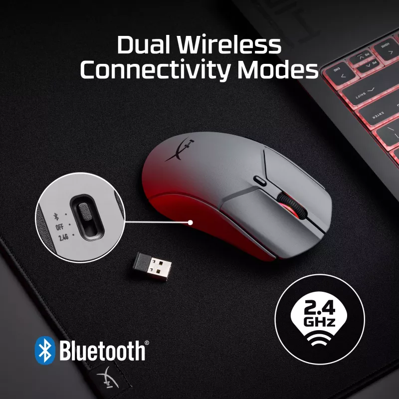 HyperX Pulsefire Haste 2 Pro - 4K Wireless herná myš