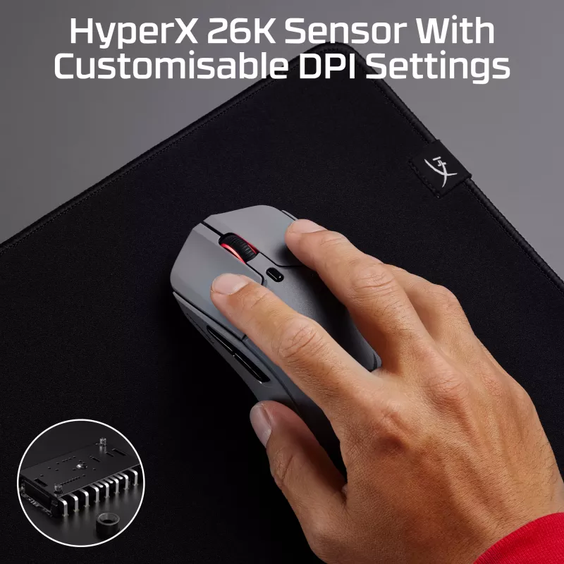 HyperX Pulsefire Haste 2 Pro - 4K Wireless herná myš