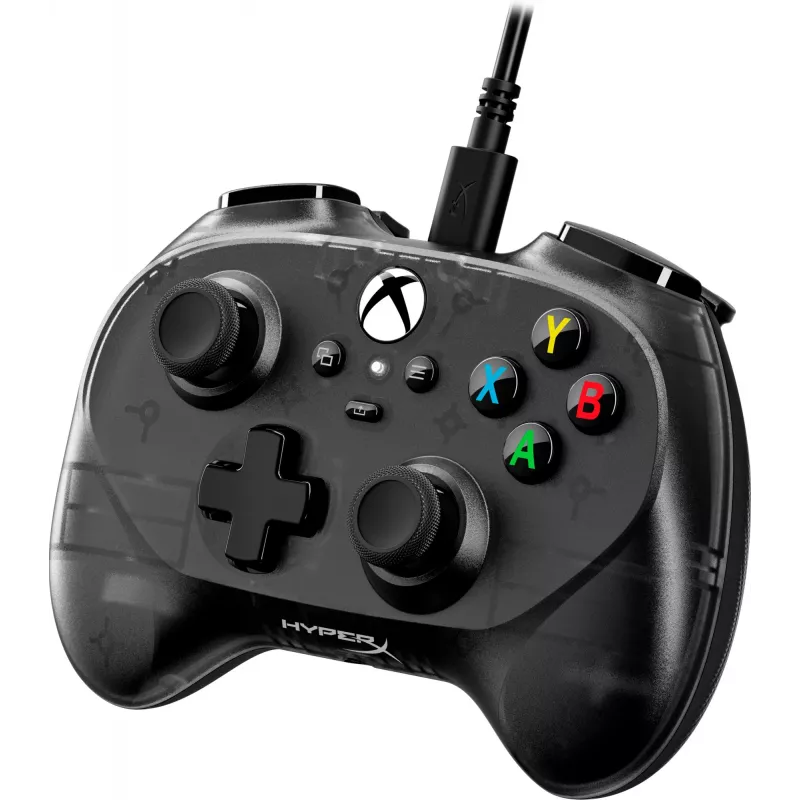 HyperX Clutch Tanto Mini WD herný ovládač, joystick, Xbox, Xbox One, káblový, USB, čierny, 2,95 m