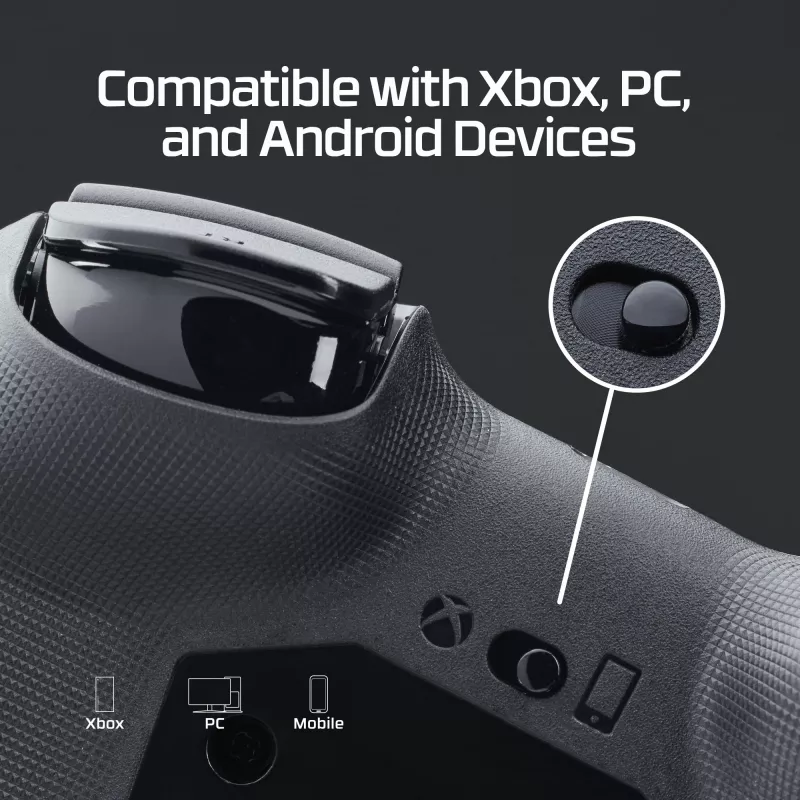 HyperX Clutch Tanto Mini WD herný ovládač, joystick, Xbox, Xbox One, káblový, USB, čierny, 2,95 m