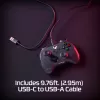 HyperX Clutch Tanto Mini WD herný ovládač, joystick, Xbox, Xbox One, káblový, USB, čierny, 2,95 m