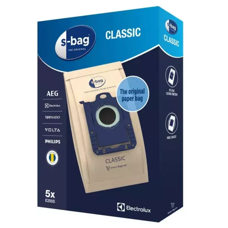 Electrolux E200S vrecká do vysávača, 5 ks