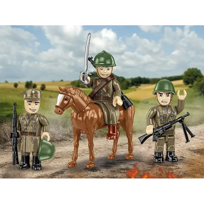 Cobi Blocks Poľskí uláni 44-dielna stavebnica COIB-2062
