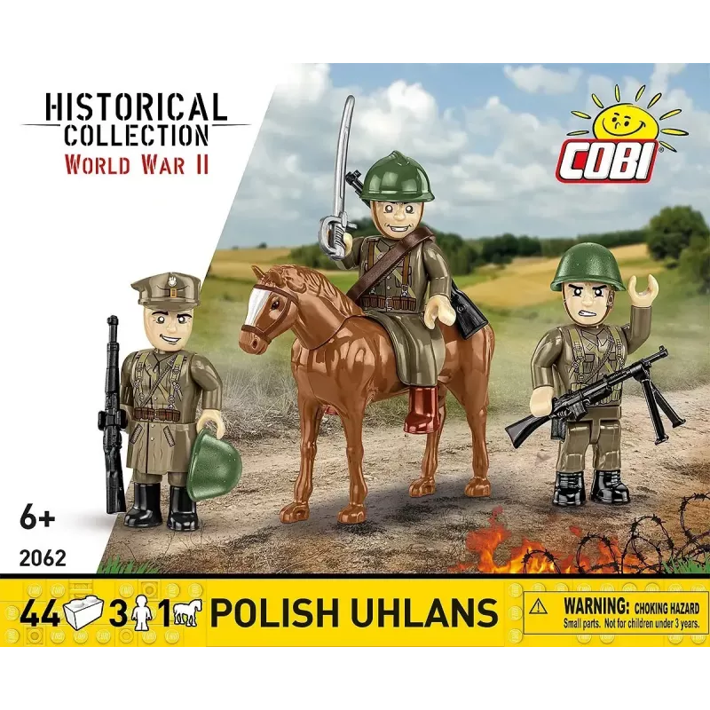 Cobi Blocks Poľskí uláni 44-dielna stavebnica COIB-2062