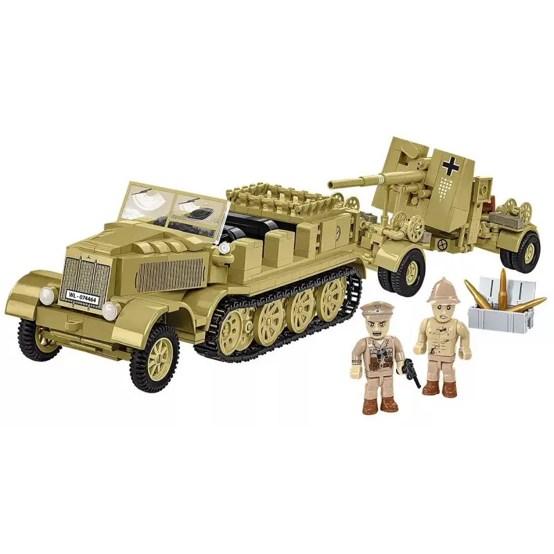 Cobi Blocks Sd.Kfz.8 s 8,8 cm Flak 36 stavebnica, 975 dielov