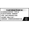 Cobi Blocks Sd.Kfz.8 s 8,8 cm Flak 36 stavebnica, 975 dielov
