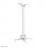 Neomounts CL25-550WH1 stropný držiak na projektor – H 74,5-114,5 cm – Easy-Install – plne pohyblivý