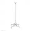 Neomounts CL25-550WH1 stropný držiak na projektor – H 74,5-114,5 cm – Easy-Install – plne pohyblivý