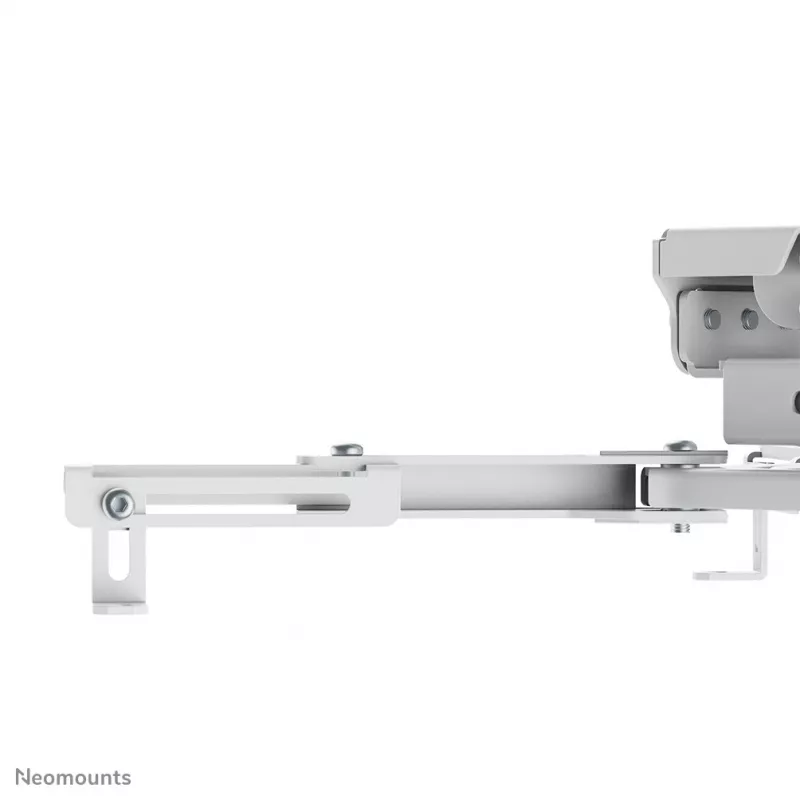 Neomounts CL25-550WH1 stropný držiak na projektor – H 74,5-114,5 cm – Easy-Install – plne pohyblivý