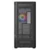PC skriňa MODECOM VOLCANO AQ400 ARGB MIDI čierna — MODECOM MC-A-AQ400-4FA-B
