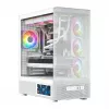 MODECOM VOLCANO AQ400 ARGB MIDI Tower počítačová skriňa, biela