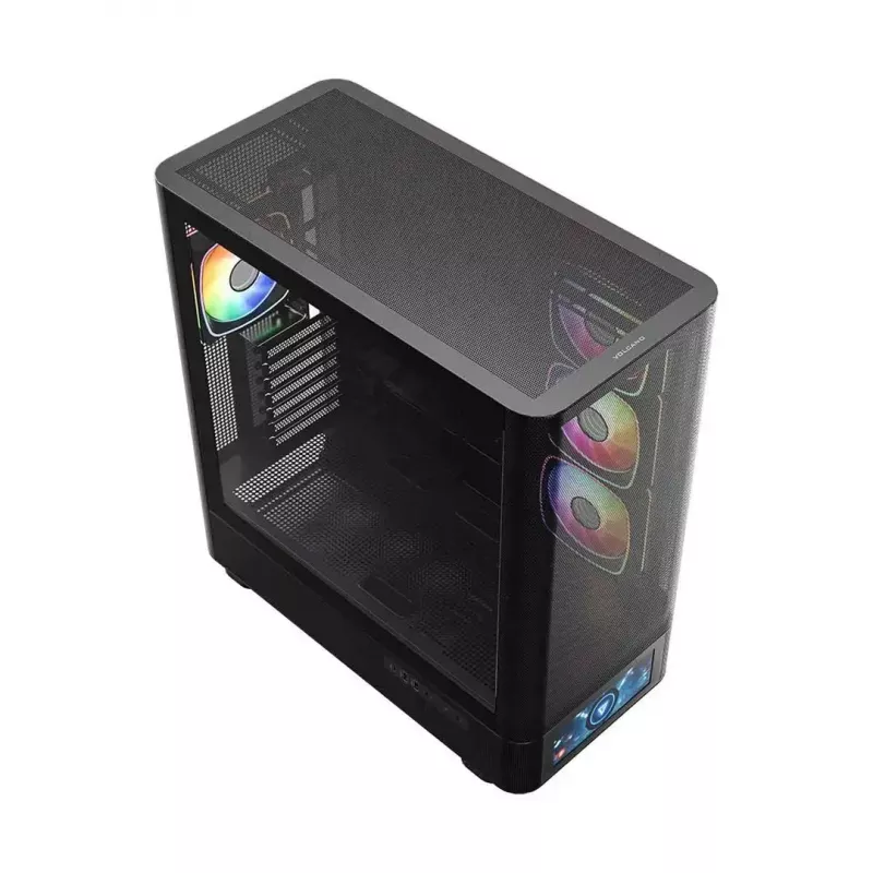 Počítačová skriňa MODECOM VOLCANO AQ500 ARGB MIDI čierna