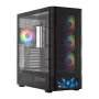 Počítačová skriňa MODECOM VOLCANO AQ500 ARGB MIDI čierna
