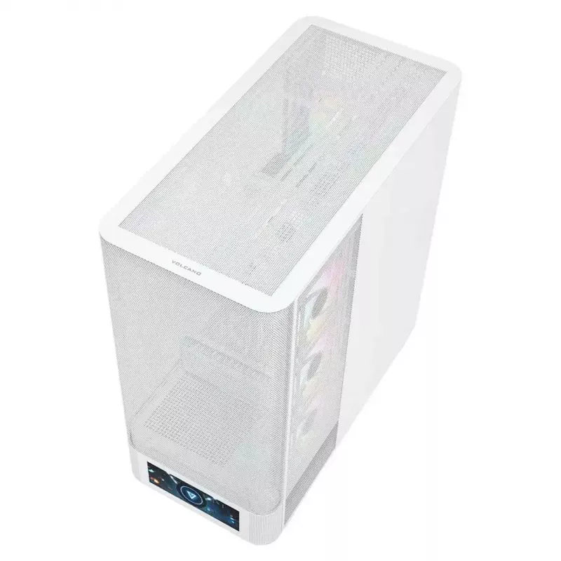 Počítačová skriňa MODECOM VOLCANO AQ500 ARGB MIDI biela