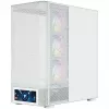 Počítačová skriňa MODECOM VOLCANO AQ500 ARGB MIDI biela