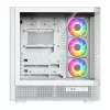 Počítačová skriňa MODECOM VOLCANO AQ500 ARGB MIDI biela