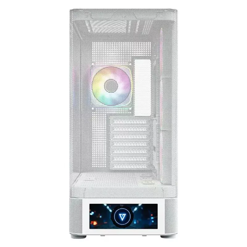 Počítačová skriňa MODECOM VOLCANO AQ500 ARGB MIDI biela