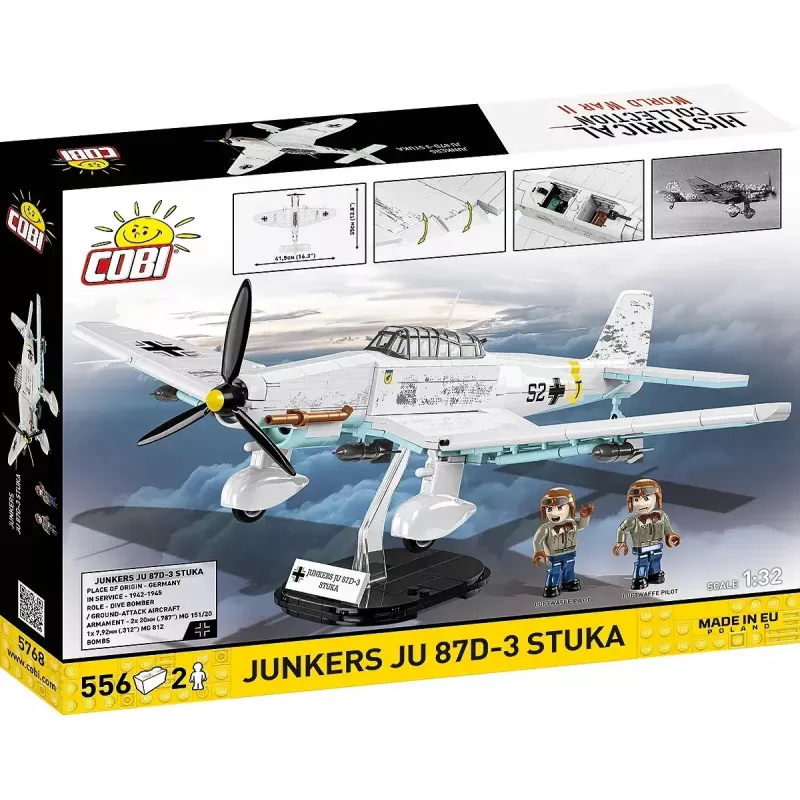 Stavebnica Cobi Blocks Junkers JU 87D-3 Stuka 556 diel