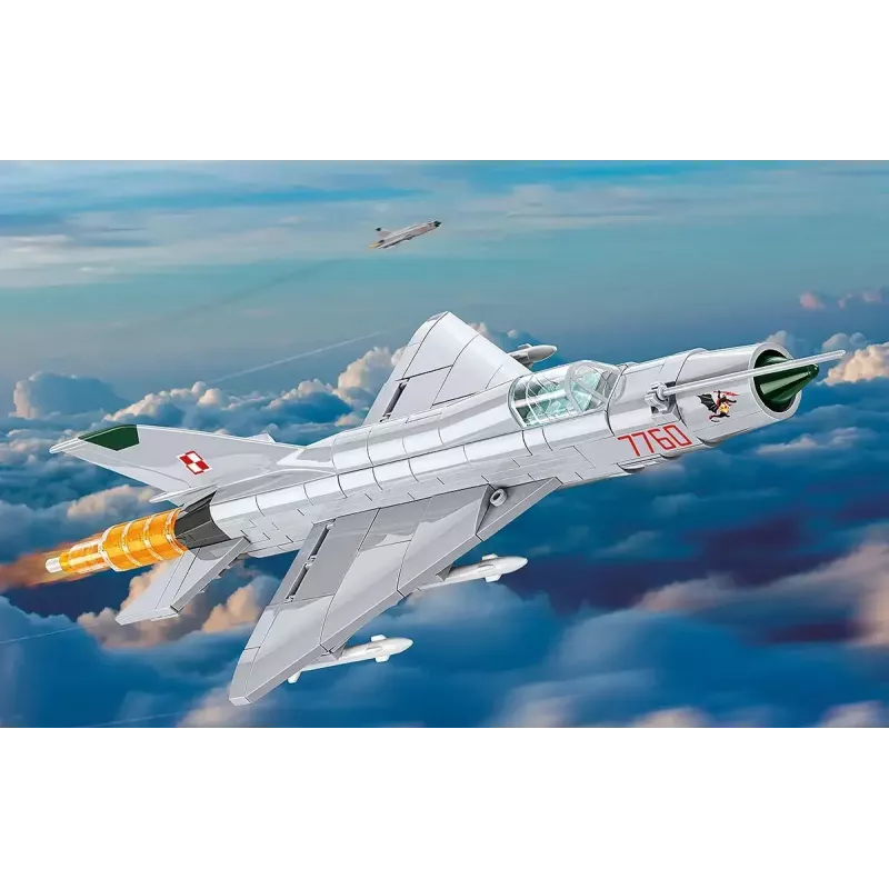 Stavebnica Cobi MiG-21 MF 381 diel — hračkársky model na skladanie