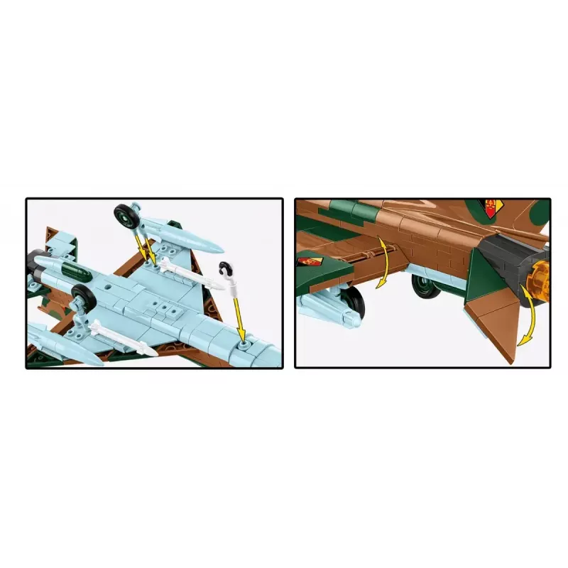 Stavebnica Cobi MiG-21 396 diel — Cobi Blocks