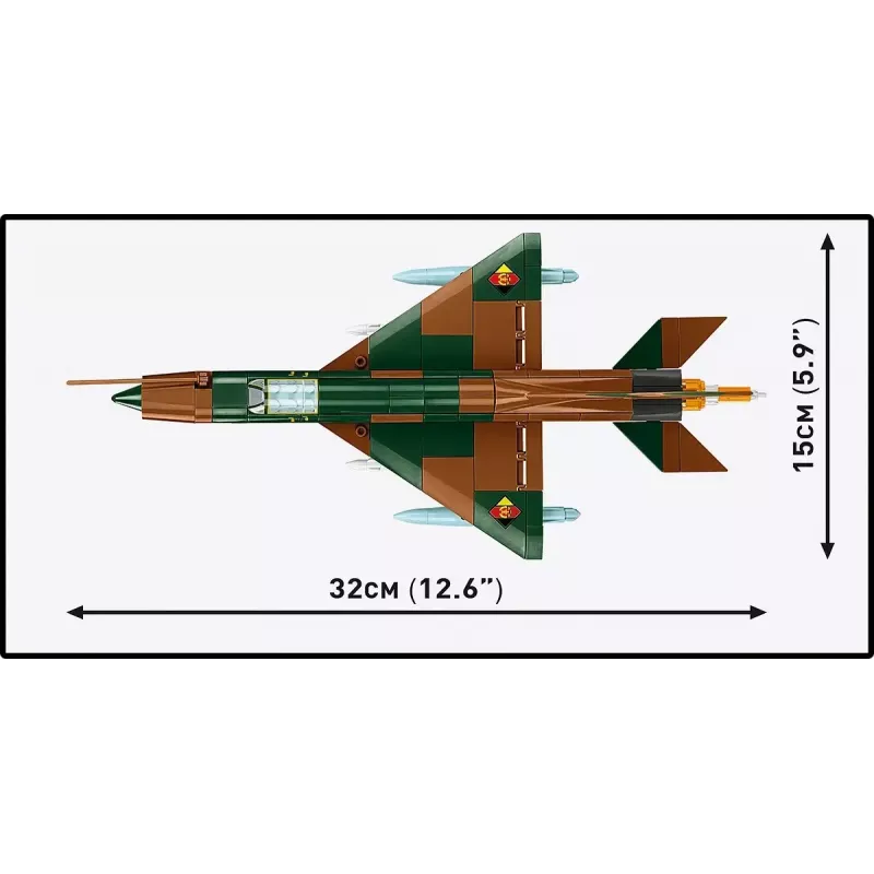 Stavebnica Cobi MiG-21 396 diel — Cobi Blocks