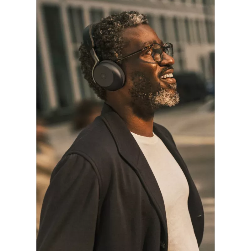 Jabra Evolve3 75 - MS Link390c (bezdrôtová nabíjacia stanica) - čierna