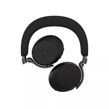 Jabra Evolve3 75 - MS Link390a - čierna, bezdrôtová, 20 - 20000 Hz, telefonovanie/hudba, 180 g, headset, čierna