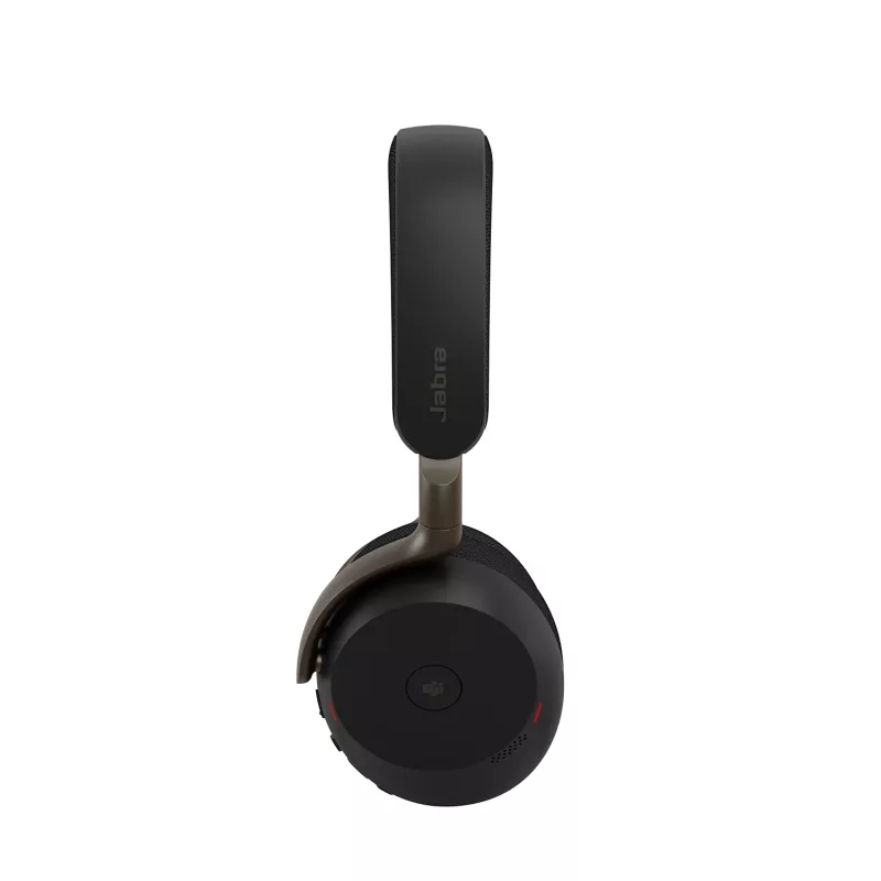 Jabra Evolve3 75 - MS Link390a - čierna, bezdrôtová, 20 - 20000 Hz, telefonovanie/hudba, 180 g, headset, čierna