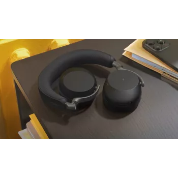 Jabra Evolve3 75 - MS Link390c - čierna, bezdrôtová, 20 - 20000 Hz, telefonovanie/hudba, 180 g, headset, čierna