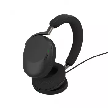 Jabra Evolve3 85 headset káblový a bezdrôtový cez hlavu telefonovanie/hudba USB Type-A Bluetooth čierny