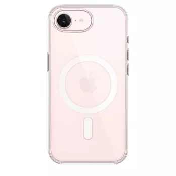 Priehľadné ochranné puzdro pre Apple iPhone 17e – transparentné PC puzdro, MagSafe, pre 6,1