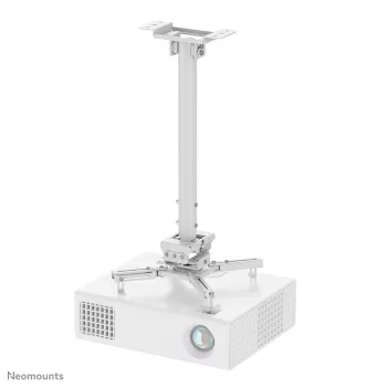 Neomounts CL25-540WH1 stropný držiak projektora – v 60,5–90,5 cm – jednoduchá montáž – plne pohyblivý