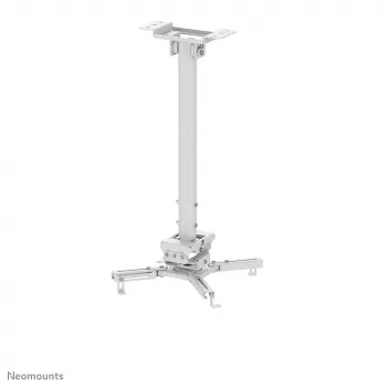 Neomounts CL25-540WH1 stropný držiak projektora – v 60,5–90,5 cm – jednoduchá montáž – plne pohyblivý