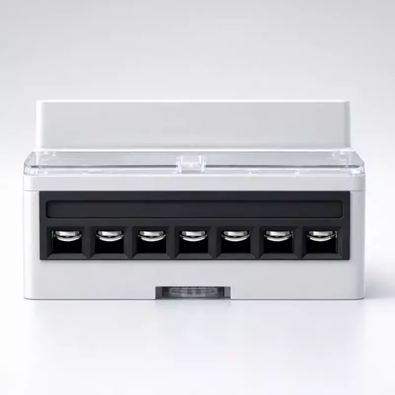 Trojfázový elektromer na DIN lištu QOLTEC 50978 — 400 V, 100 A