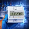 Trojfázový merač QOLTEC 50980 — 400 V, 100 A s resetom