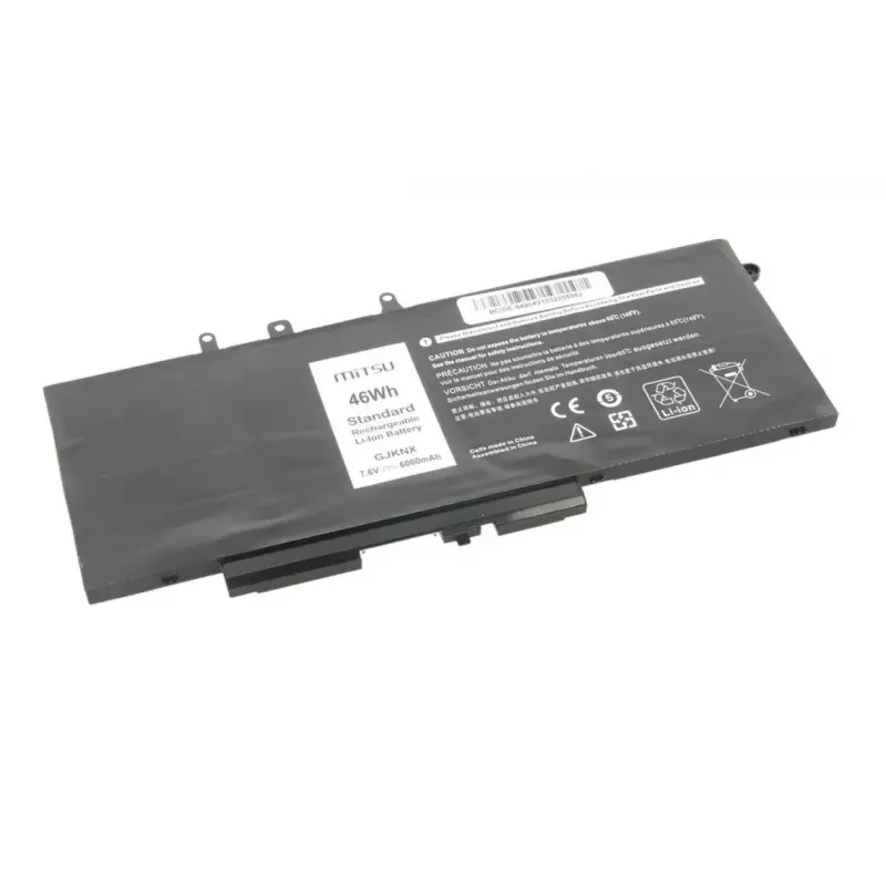 MITSU 5BM335 nabíjateľná batéria do notebooku pre Dell, 6000 mAh