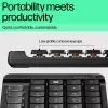 HP 430 programovateľná bezdrôtová numerická klávesnica, bezdrôtová, Bluetooth, mechanická, čierna