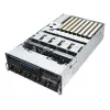 Rack server ASUS ESC8000A-E13 (4U) strieborný – LGA 6096, AMD EPYC, DDR5, až do 3 TB, 24 DIMM, 2× CPU, 3200 W PSU