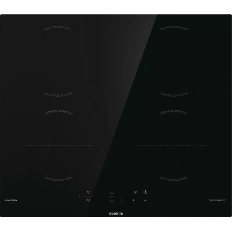 Gorenje GI6401BSCE čierna vstavaná 59 cm zónová indukčná varná doska 4 zóny